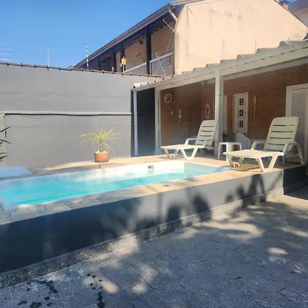 Casa no Tenório com piscina Ubatuba Exterior foto